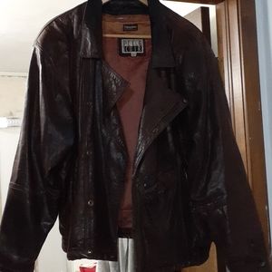 Leather jacket